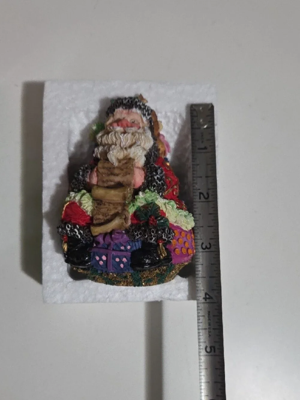 Crinkle Claus By Possible Dreams Top Spin Crinkle Figurine #659037